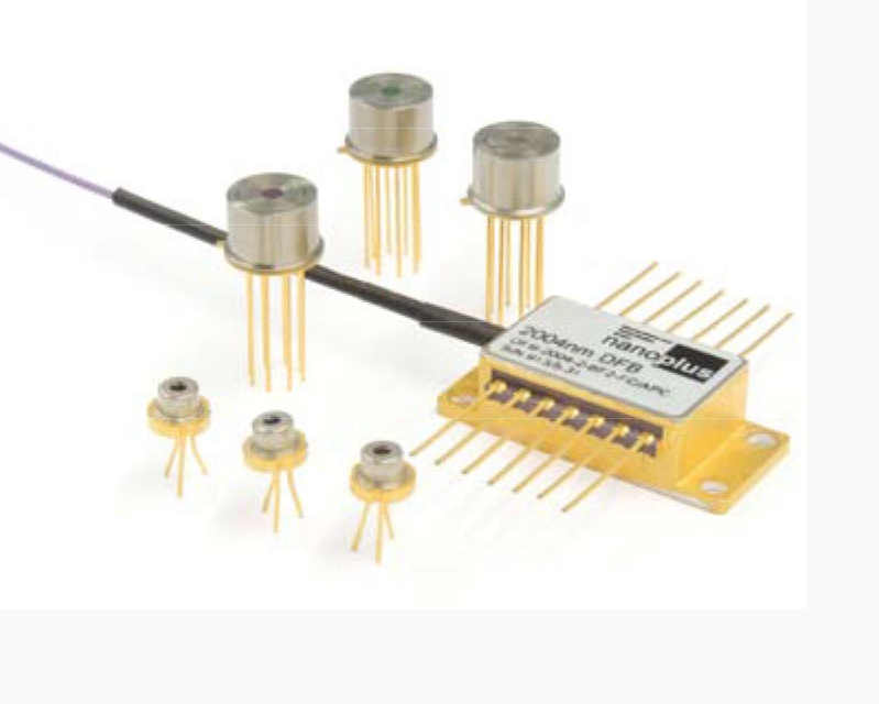(image for) DFB Laser Diodes from 1650 nm to 1850 nm for Space Technology
